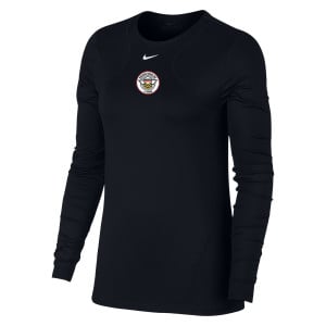 Nike Womens Pro Long Sleeve Mesh Top