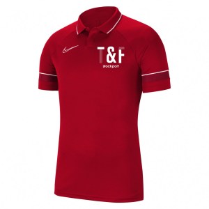 Nike Academy 21 Performance Polo (M) University Red-White-Gym Red-White