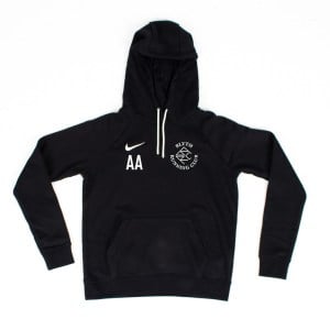 Nike Womens Team Club 20 Hoodie (W) Black-White-White