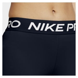 Nike Pro Womens 3 Inch Shorts Obsidian-White