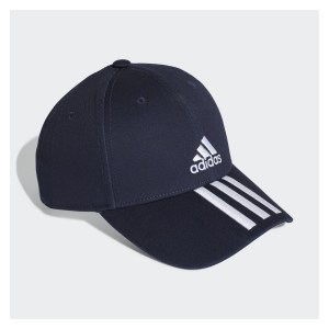adidas Baseball 3-Stripes Twill Cap Legend Ink-White-White