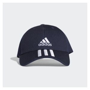 adidas Baseball 3-Stripes Twill Cap Legend Ink-White-White