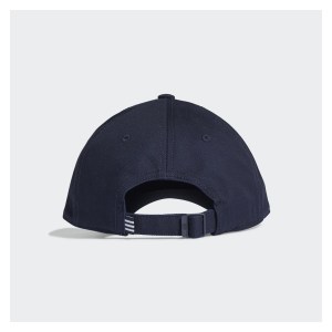 adidas Baseball 3-Stripes Twill Cap Legend Ink-White-White
