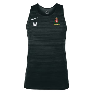 Nike Dry Miler Singlet (M) Black-White