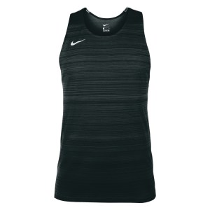 Nike Dry Miler Singlet (M) Black-White