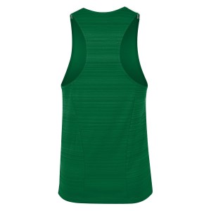 Nike Dry Miler Singlet (M) Pine Green-White