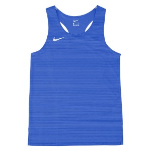 Nike Dry Miler Singlet (M) Royal Blue-White