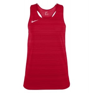 Nike Womens Dry Miler Singlet (W) University Red-White