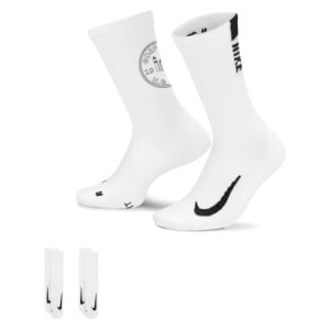 Nike Multiplier Crew Sock (2 Pairs)