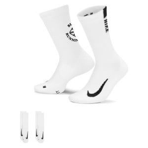 Nike Multiplier Crew Sock (2 Pairs)