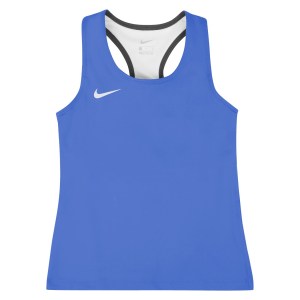 Nike Womens Airborne Running Top Royal Blue-White