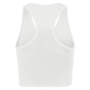 Nike Womens Cover Running Top White-Black