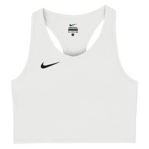 Nike Womens Cover Running Top White-Black