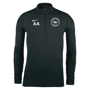 Nike Dry Element Half Zip Running Top Black-White