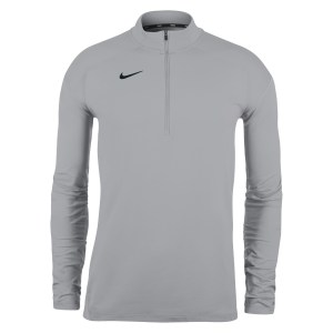 Nike Dry Element Half Zip Running Top Wolf Grey-Heather-Black