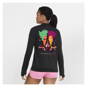 Nike Womens Pacer Long Sleeve Running Crew