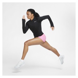Nike Womens Pacer Long Sleeve Running Crew