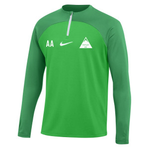 Nike Academy Pro Midlayer Drill Top Green Spark-Lucky Green-White