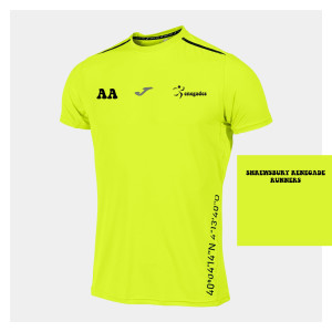 Joma R-City Short Sleeve Tee Fluo Yellow