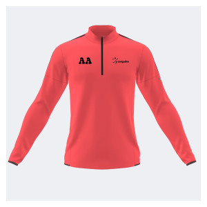 Joma R-City 1/4 Zip Running Midlayer Fluo Coral