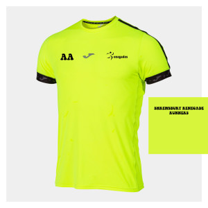 Joma R-City Short Sleeve Running T-Shirt Fluo Yellow