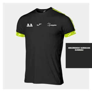 Joma R-City Short Sleeve Running T-Shirt Black
