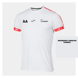 Joma R-City Short Sleeve Running T-Shirt White