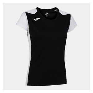 Joma Womens Record II Running Tee (W) Black-White