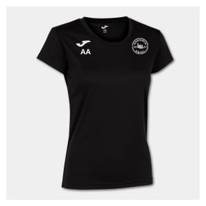 Joma Womens Record II Short Sleeve Running Tee (W) Black