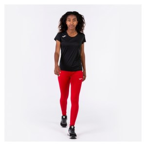Joma Womens Record II Short Sleeve Running Tee (W) Black