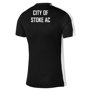 Nike Academy 23 Short Sleeve Training Top Black-White-White