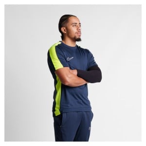 Nike Academy 23 Short Sleeve Training Top Obsidian-Volt-White