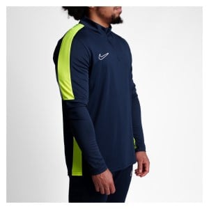 Nike Dri-Fit Academy 23 Drill Top Obsidian-Volt-White