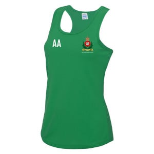 Womens Cool Performance Vest (W) Kelly Green