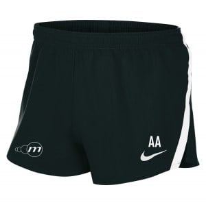 Zelus-Nike Team Stock Fast 2 Inch Short (M) - Black/White