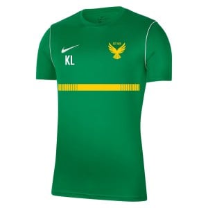 Nike Park 20 Short Sleeve Training Tee - Pine Green/White/White