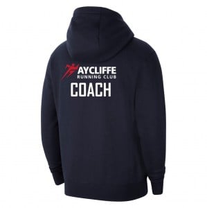 Nike Team Club 20 Fleece Full-Zip Hoodie - Obsidian/White/White
