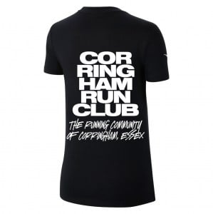 Nike Team Club 20 Cotton T-Shirt (W) - Black/White