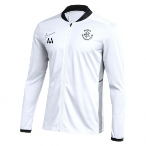 Nike Dri-FIT Academy 25 Knit Track Jacket - White/Black/Black