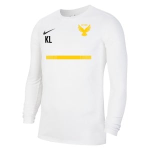 Nike Park VII Dri-FIT Long Sleeve Football Shirt - White/Black