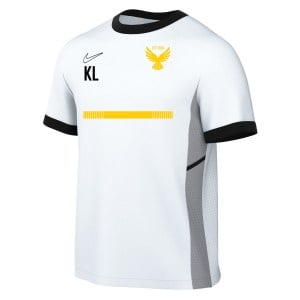 Nike Academy 25 Short-Sleeve Training Top - White/Black/Black