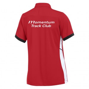 Nike Dri-FIT Academy 25 Polo (W) - University Red/Gym Red/White
