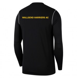 Nike Dri-FIT Park 20 Crew Top - Black/White/White