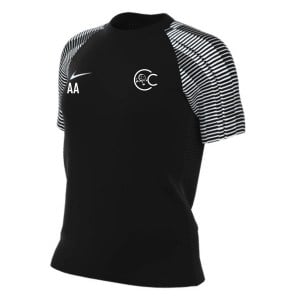 Nike Dri-FIT Academy Short-Sleeve Jersey (W) - Black/White/White