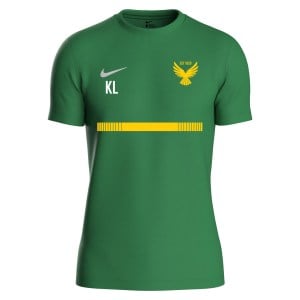 Nike Park VII Dri-FIT Short Sleeve Shirt - Pine Green/White