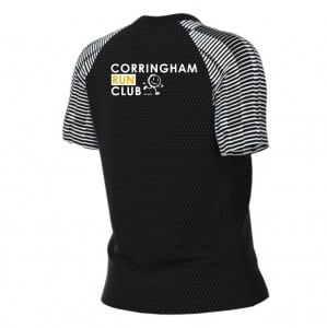 Nike Dri-FIT Academy Short-Sleeve Jersey (W) - Black/White/White