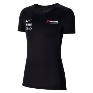 Nike Park VII Dri-FIT Womens Short Sleeve Shirt - Black/White