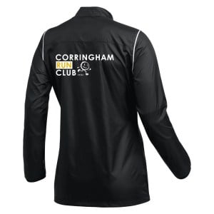 Nike Repel Park 20 Rain Jacket (W) - Black/White/White