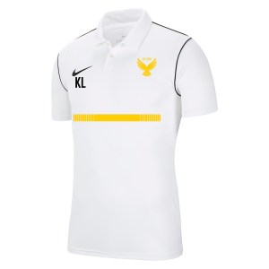 Nike Dri-FIT Park 20 Polo - White/Black/Black