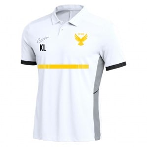 Nike Dri-FIT Academy 25 Polo - White/Black/Black